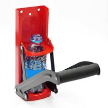 깡통 plastic bottle 재활용 분리수거 페트병 캔 압축기 빨강, 단품