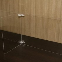 AYB871042투명 가림막 2인 아크릴 칸막이 간편 셀프 조립 비대면