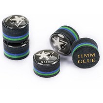 CRICAL 5 Pieces Rainbow Tip Billiards Pool Cue 1114mm SSSSXMMHH, 01 Black-11mm_01 5