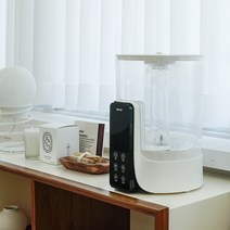 주파집 프리미엄 대용량 초음파 가습기 6L HF02, 화이트