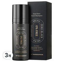 닥터방기원 듀얼 제로 블랙 샴푸, 6개, 200ml