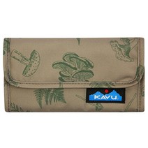 카부 KAVU Mondo Spender 3단 지갑 클러치 여행 오거나이저-버섯 헌트, One Size, Mushroom Hunt
