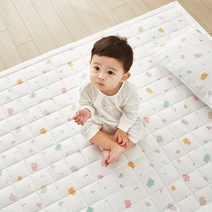 베베 인견 아기쿨매트 4Type, 말랑베어
