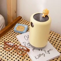 카카오 리틀프렌즈 춘식이 라이언 500ml USB 충전식 무소음 LED무드등, LFRHUM-001