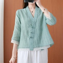 여성 생활한복 상의 절복 개량한복 한식당 유니폼