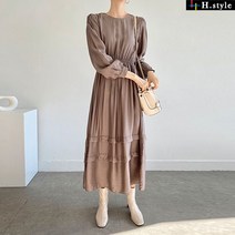 H스타일 (OP)모어핀탁원피스