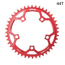 자전거체인휠 크랭크암 swtxo deckas 110bcd 로드 바이크 링 알루미늄 합금, 44t 체인링 레드