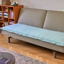 까드리아 아사60수 워싱 순면 피그먼트 사계절 소파패드 소파방석