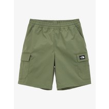 노스페이스 벅스턴 카고 카키 레귤러핏 캠핑 쇼츠 공용 BUXTON CARGO SHORTS