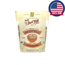 밥스레드밀뮤즐리 아침식사대용 Muesli 올드컨트리스타일 통곡물 글루텐프리 1.13kg, 1팩