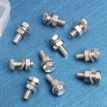10p 육각볼트(20x6mm) / 볼트너트세트
