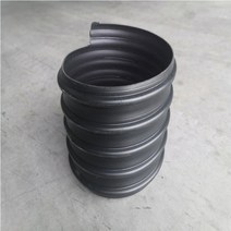 유공관 HDPE 스틸 스트립 파이프 강화 폴리에틸렌 나선형 주름관 이중벽 주름관 시립 하수 배수 대구경 파이프, DN500