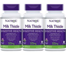 나트롤 밀크씨슬 525MG 60정 캡슐 3개