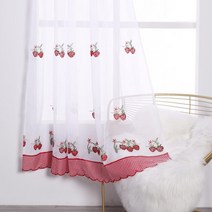 34평 거실커튼 3중 방한커튼 암막 커텐 tongdi 주방 valance 쉬어 티어 목회 과일 카페 자수 얇은 명주 그물 장식 홈 창 주방 식당
