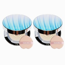 AGE20S 비타 브라이트닝 엔젤링 톤업 팩트 12.5g (SPF50+) 블루 본품 2개