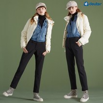 [도이터] 여성 유틸리티 웜 팬츠 블랙