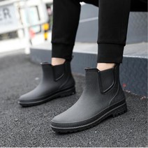 발편한 남자 발목 장화 비올때신발 부츠 농사 남성 논