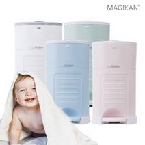 매직캔 기저귀용 휴지통 9L [M220NS], 상세설명 참조, M220NSB-연블루