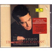 Beethoven : Symphonies Nos.1-9 (60년대 녹음 한정반) Herbert Von Karajan [5CD   1Blu-ray Audio]