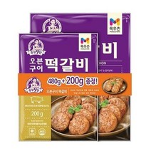 [오싸다]IN773 목우촌 주부9단 오븐구이 떡갈비 480g + 200g_*0*, 1