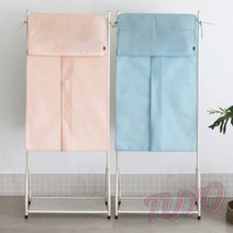 투요 행거 커버 미니 3COLORS 옷행거커버 행거가리개 옷보관, 다크블루
