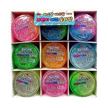 바스락 크런치 비즈 슬라임 (색상랜덤) - 액체괴물 점토놀이 촉각놀이 집콕놀이, 상세페이지 참조