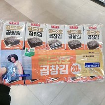대천김 골드3호 곱창 식탁김 5g x 20봉, 20개