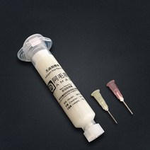 AMAOE-솔더 페이스트 할로겐 프리 용접 오일 플럭스 BGA PCB 리볼링 수리 용 주사기 바늘 2 개 포함 1 개, 01 1pcs