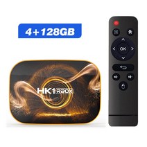 TV수신기 지상파안테나 공중파안테나 공청안테나 HK1 RBOX R1 박스 안드로이드 10 셋톱 4GB 64GB RK3318 미디어 플레이어 PK T95 H96 max X96, EU Plug, 04 4G 128G