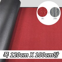 건물 상가 출입구 흙먼지제거 대형 롤카페트 미터당 미끄럼방지 엘레베이터, 레드