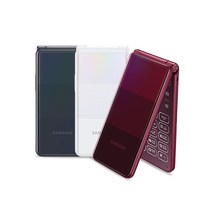 삼성 갤럭시 폴더2 SM-G160 학생폰 효도폰 어르신 공부폰 새제품 폴더폰, 쓰던 번호 그대로 번호이동, 블랙