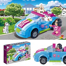 리시안제이 9살 8살 7살 6살 여아 블럭 생일 선물 큐티카 여자 아이 생일 선물 7세 여아 장난감