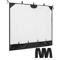 VISEMAN 타격 연습을 위한 야구 및 골프 걸이 네트 유리 비즈 웨이트 피팅이 있는 훈련용 피칭