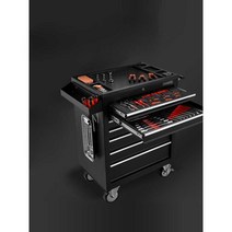 이동식 차공구 보관함 공구함 툴박스 부품 박스, H