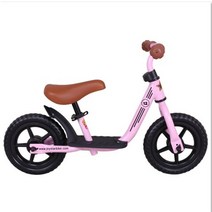 Joystar 1012 인치 어린이 아기 균형 자전거 자전거는 발판이있는 장난감을 타고 자전거를 타는 법을 배웁니다., 10인치, 협력사, 달콤한 핑크