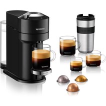 네스프레소 Nespresso Vertuo Next 프리미엄 캡슐 커피 머신 클래식 블랙, 기본