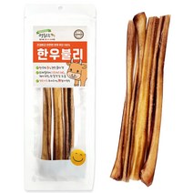 멍도락 한우불리스틱 천연콜라겐 오래먹는껌 100%한우우신 강아지수제간식, 한우불리스틱 대형, 1개, 60g