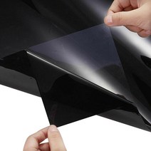 암막시트지 창문 썬팅지 햇빛 차단 자외선차단 창문 시트지자동차 윈드 스크린 용 150x20CM 솔라 필름 검, 01 20cm x 150cm