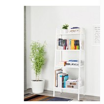 이케아레르베리 사다리 베란다 코너 선반 4단 유닛 책꽂이 북 모던한 철제 요낙셀 피엘킹에, 화이트