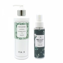 비아케이 손소독제(겔타입) 300ml + 손소독수(스프레이형) 100ml, 단품
