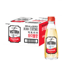 웅진 빅토리아 하이볼향 350ml 20펫 위스키향 강한탄산 스파클링, 하이볼향 350ml 20개, 20개