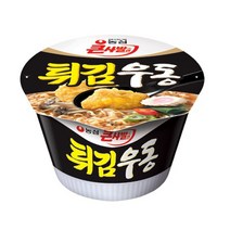 [KT알파쇼핑]농심 튀김우동 큰사발 x 16개입, 튀김우동 큰사발 16개_수량_상세페이지참조, 튀김우동 큰사발 16개