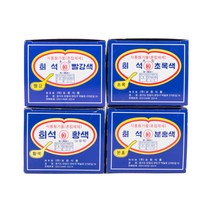 보원식품 식용색소 빨강초록노랑분홍색 30g, 1개
