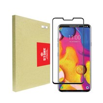 스톤스틸 LG G7 강화유리 풀커버 보호필름 lg g7 액정 강화필름, 1개