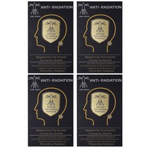 전자파 차단 스티커 전차스 Anti Radiation tor Shield EMF tion Mobile Cell Phone Stickers EMR Blocker fo 634EA 2, 04 A-Gold 4PCS, 4개