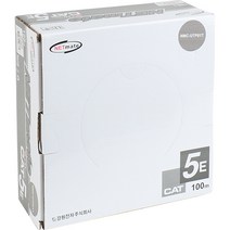 NETmate CAT.5e UTP 케이블 100M(그레이)/NMC-UTP07T