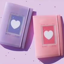 비온뒤 포토카드 증사 모음 바인더 포카 콜렉트북 제작 앨범, 핑크(포토카드)