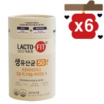 락토핏 생유산균 50대+ 2g x 60포 6통, 상세페이지 참조, 상세페이지 참조