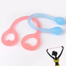 홈짐 스트레칭줄 근력 젤리튜빙밴드 2p 스트레칭밴드, 볼형