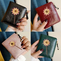 러브홀릭 빈티지 로맨틱 플라워 꽃무늬 자수 앤틱 에스닉 레트로 러블리 명함 동전 지폐 카드지갑 지퍼 여자 직장인 미니 2단 반지갑